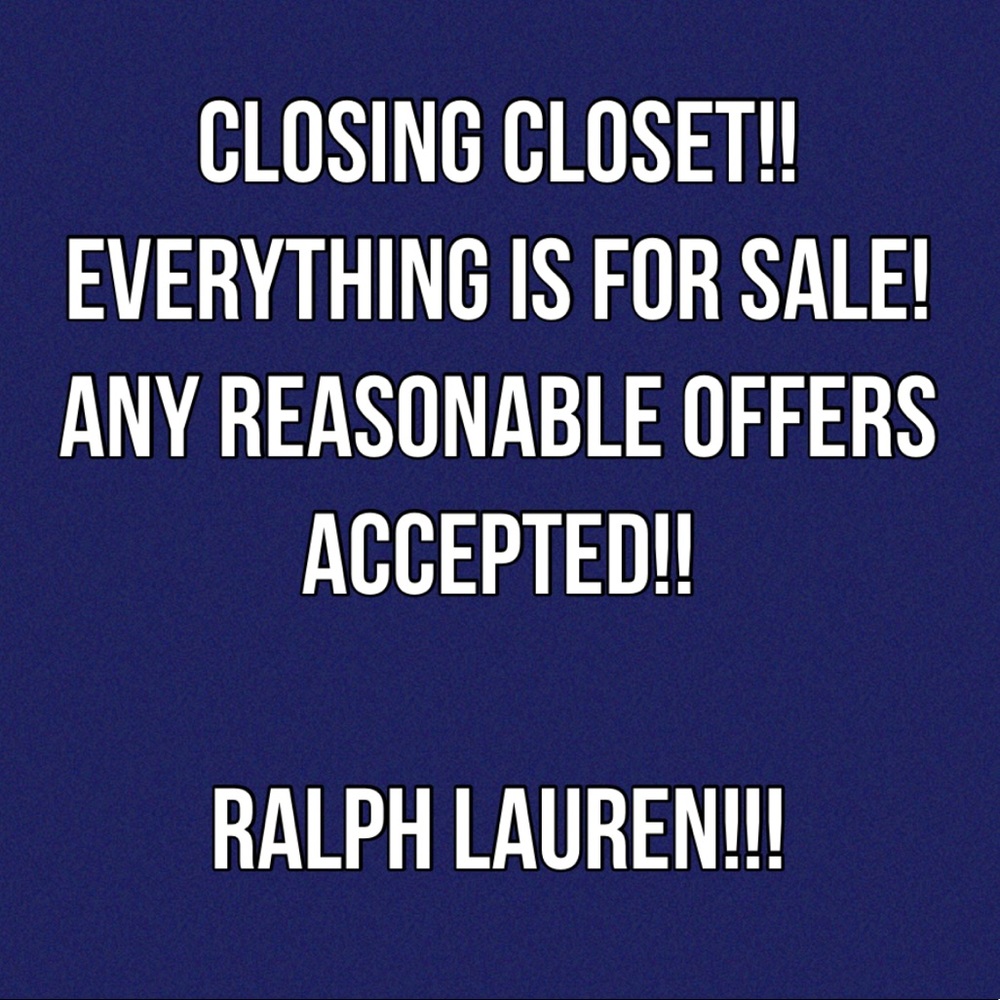 RALPH LAUREN CLEAROUT
